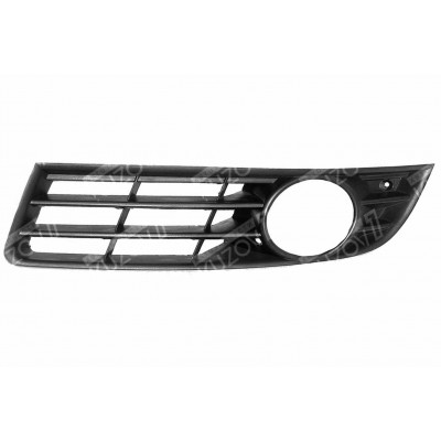 Решетка в бампер (левая) TYG для Volkswagen PASSAT B6 2005-2010 - фото