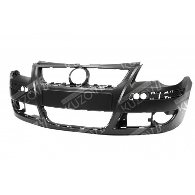 Бампер передний (грунтованный) EUROBUMP для Volkswagen POLO 2005-2009 - фото