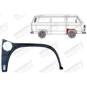 АРКА ПЕРЕДНЯЯ (ПРАВАЯ) ОРИГИНАЛ, 1.0 ММ, ДАНИЯ - фото