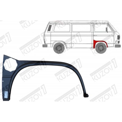 Арка Передняя (правая) Klokkerholm для Volkswagen T3 1979-1992 - фото