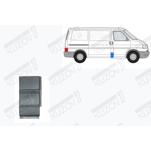 СТОЙКА (ПРАВАЯ) ЗА ПАССАЖИРСКОЙ ДВЕРЬЮ - фото