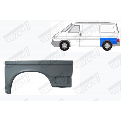 Крыло Заднее (левое) POTRYKUS для Volkswagen T4 1990-1996 - фото