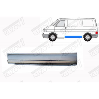 Панель Боковая (левая) 25 См Klokkerholm для Volkswagen T4 1990-1996 - фото