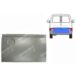 ДВЕРЬ ЗАДНЯЯ ПРАВАЯ (РАСПАШНАЯ) НИЖНЯЯ НАРУЖНАЯ ЧАСТЬ, 43 СМ, ОРИГИНАЛ, 0.8 ММ, ПОЛЬША - фото