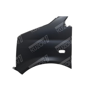 КРЫЛО ПЕРЕДНЕЕ (ЛЕВОЕ) C ОТВ. ПОД ПОВТОРИТЕЛЬ (ОЦИНКОВАНО), ORAN   - фото